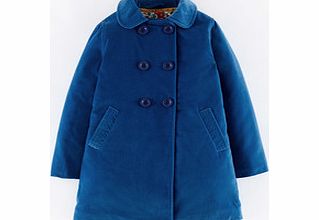 Mini Boden Heritage Coat, Fountain Blue,Tweed 34198432