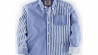 Hotchpotch Shirt, Reef/Ecru Stripes,Navy/Sail