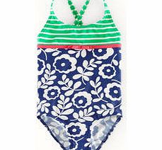 Mini Boden Hotchpotch Swimsuit, Forget Me Not Daisy