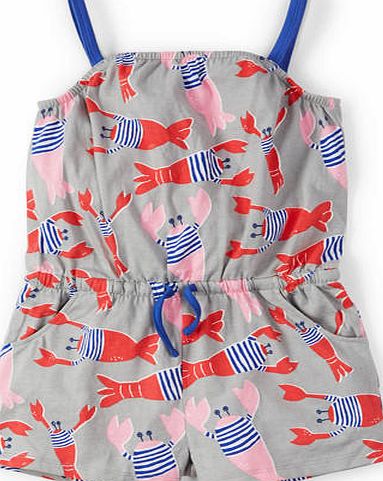 Mini Boden Jersey Playsuit Seal Lobby Lobster Mini Boden,