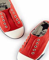 Mini Boden Laceless Canvas Pull-ons, Red 34521013