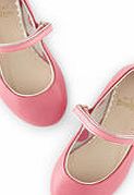 Mini Boden Leather Mary Janes, Powder Pink 34522979