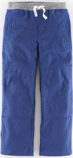Mini Boden Lined Knee Patch Trousers Reef Mini Boden, Reef