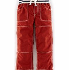Mini Boden Lined Mariners, Red,Reef 34589317