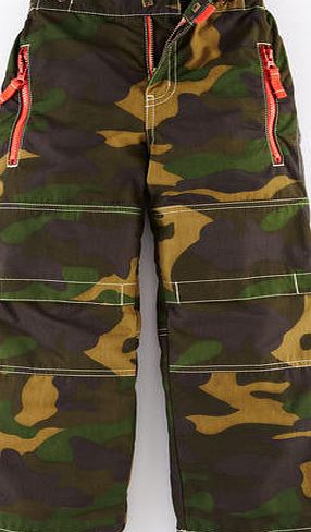 Mini Boden Lined Skate Pants, Khaki Camouflage 34330746