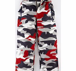 Lined Skate Pants, Red Camouflage 34331298