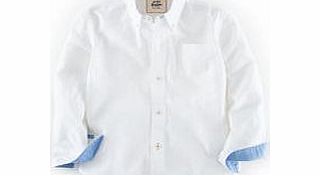 Mini Boden Oxford Shirt, White 34562348