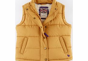 Mini Boden Padded Gilet, Butterscotch 34191031