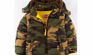 Mini Boden Padded Jacket, Khaki Camouflage 34173807