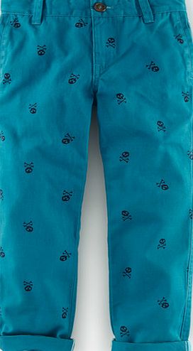 Mini Boden Patterned Chino, Blue 34578369