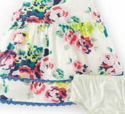 Mini Boden Pretty Tea Dress, Multi English Bloom 34518373