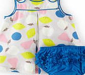 Mini Boden Retro Print Dress, Light Grey Fruit Bowl 34517599