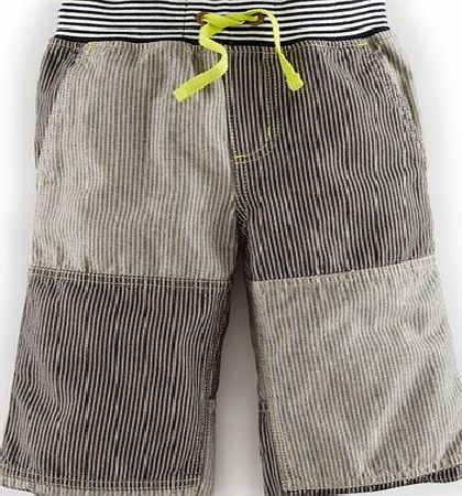 Mini Boden Rib Waist Shorts, Grey 34589689