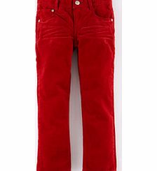 Mini Boden Slim Fit Jeans, Johnnie Red Cord,Elephant