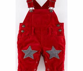 Mini Boden Star Patch Cord Dungarees, Johnnie Red 34243469