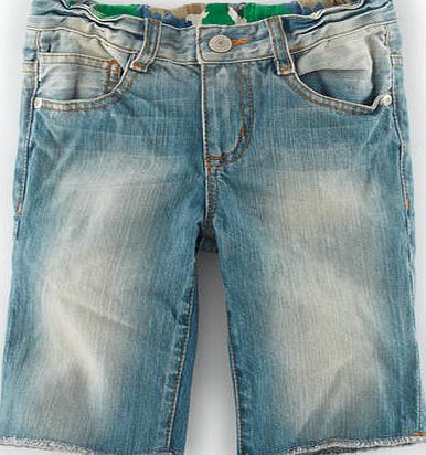 Mini Boden Sunfaded Shorts, Denim 34588541
