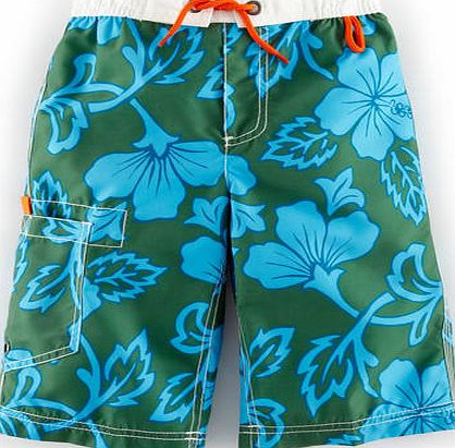 Mini Boden Surf Shorts, Green 34557637