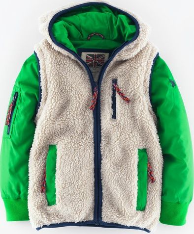 Mini Boden, 1669[^]34909184 Two-in-one Explorers Jacket Oatmeal