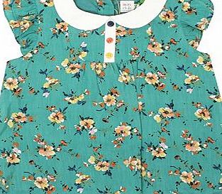 mini club Bows and Arrows floral blouse 12-18