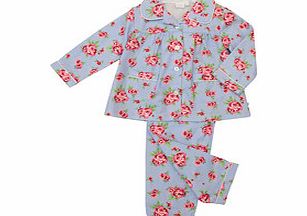 Girls 1-8y cotton rose print pyjamas