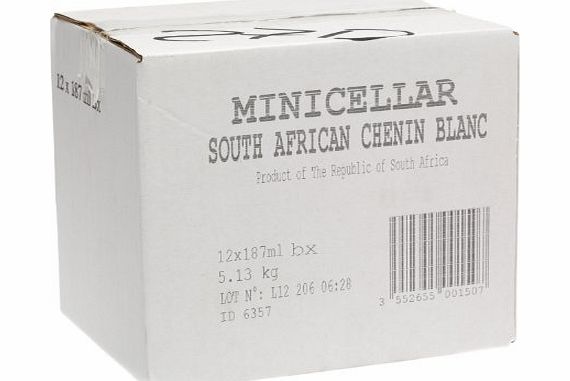Chenin Blanc White Wine 18.75cl Bottle - 12 Pack