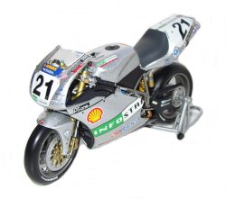 Minichamps 1:12 Scale Ducati 996 Superbike 2001 - Imola Version - Troy Bayliss