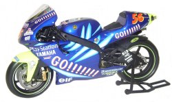Minichamps 1:12 Scale Yamaha YZR 500 Team Gauloises GP Bike - Shinya Nakano