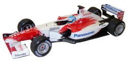 1:18 Scale Panasonic Toyota TF102 Race Car 2002 - Mika Salo