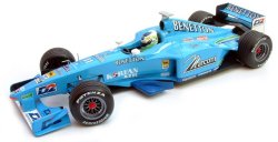 1:43 Scale Benetton Playlife B200 Showcar G.Fisichella Ltd Ed 3.168pcs