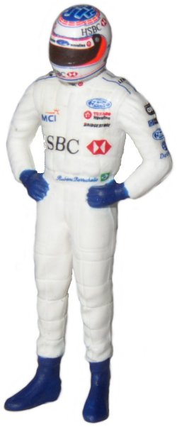 1:43 Scale Figure - R.Barrichello 1998
