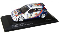 1:43 Scale Ford Focus WRC Winner Rally Catalunya 2000 - Ltd Ed 2,112 pcs - McRae / Grist
