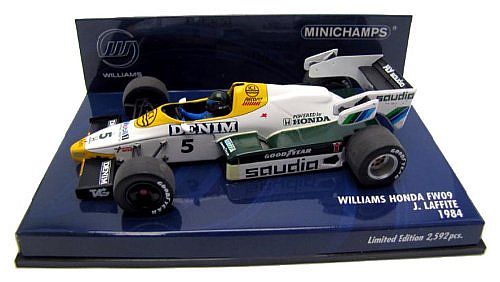 Minichamps 1984 Williams Honda FW09 J.Laffite
