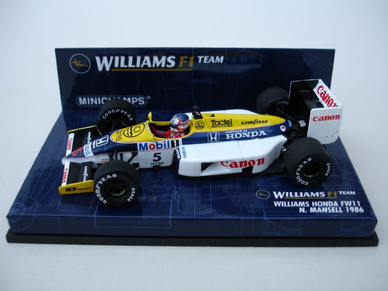 1986 Williams Honda FW11 - Nigel Mansell in White