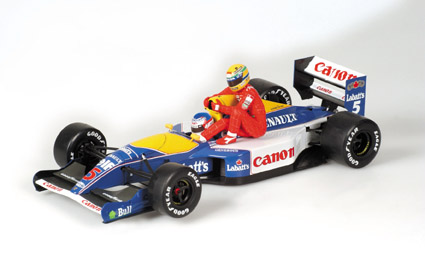 1991 Williams Renault FW14 British GP Mansell