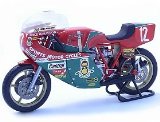 Die-cast Model Ducati 900 SS Mike Hailwood 1978 TT Winner (1:12 scale in Red and Green)