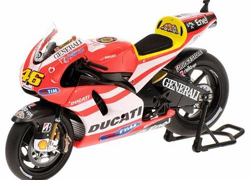 Minichamps Ducati Desmosedici GP11 MotoGP 2011 Race Version - Valentino Rossi 1/12 Scale Die-Cast Collectors Model