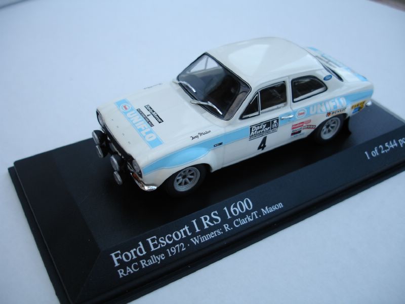 Ford Escort I RS1600 Clark/Mason RAC Rally 1972