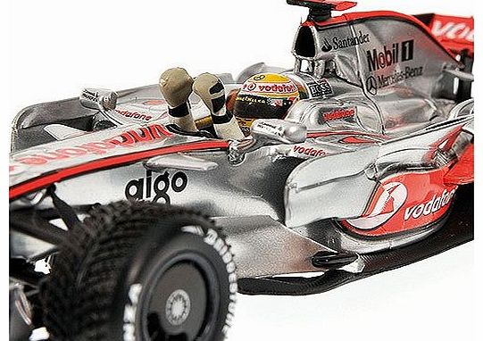 Minichamps McLaren MP4/23 - Lewis Hamilton 2008 F1 World Champion 1/43 Scale Die-cast Model