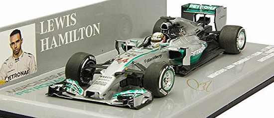 Minichamps Mercedes W05 #44 Australian GP 2014 World Champion - Lewis Hamilton 1/43 Scale Die-Cast Collectors Model