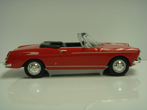 Peugeot 404 Cabriolet (1962) in Red (1:43 scale)
