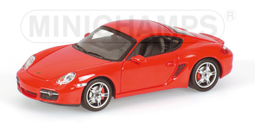 Minichamps Porsche Cayman S in Red 2005