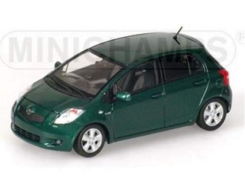 Toyota Yaris (2005) in Dark Green (1:43 scale)