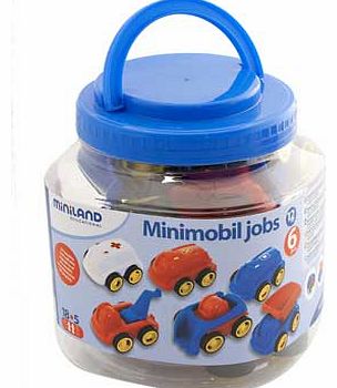 Miniland Learning Minimobil Jobs Vehicle Tub