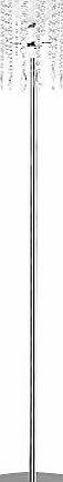 MiniSun Modern Decorative Polished Chrome and Clear Acrylic Droplet Floor Lamp