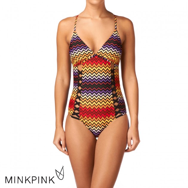 Minkpink Womens Minkpink Vivenne One-Piece Swimsuit -