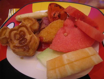 Minnie Mouse Breakfast and Limousine Ride