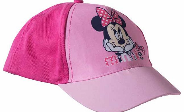 Minnie Mouse Disney Minnie Mouse Girls Pink Cap - Medium-Large