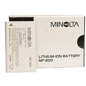 MINOLTA NP-200 Lithium Ion 750 mA