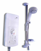 Mira Advance ATL Thermostatic Electric Shower 9.8 kW White / Chrome Shower - review, compare 