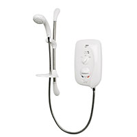 Sport Electric Shower White/Chrome 9.8kW